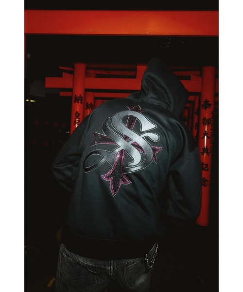 SUPPLIER（サプライヤー） パーカー フーディ｜Outline Cross Zip