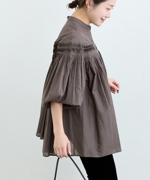 JOURNAL STANDARD ブラウス シャツ ボイルピンタックブラウス