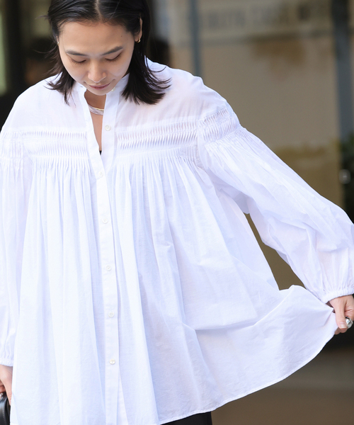 JOURNAL STANDARD ブラウス シャツ ボイルピンタックブラウス