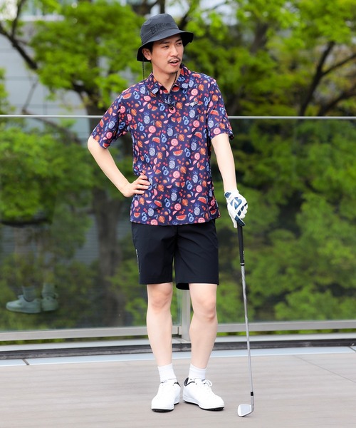美品　BEAMS GOLF メンズ　ゴルフポロシャツ BEAMS GOLF ポロシャツ 「MEN」ORANGE LABEL / 別注リバティ 総