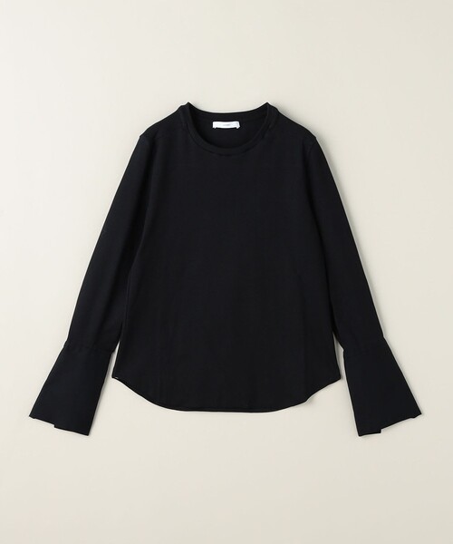 tシャツ 「ASTRAET」リブ コンビ クルーネックカットソー レディース ASTRAET tシャツ 「ASTRAET」リブ コンビ クルーネック