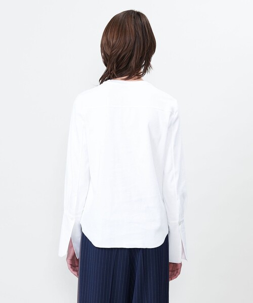 tシャツ 「ASTRAET」リブ コンビ クルーネックカットソー レディース ASTRAET tシャツ 「ASTRAET」リブ コンビ クルーネック