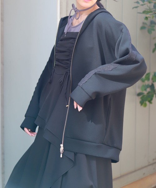 axes femme パーカー UVカットロングパーカー レディース