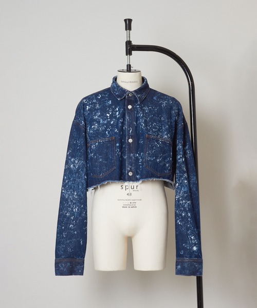 SHINYAKOZUKA デニムジャケット　短丈 SHINYAKOZUKA（シンヤコヅカ） デニムジャケット gジャン BLEACHED