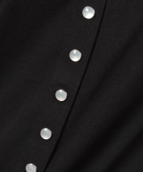 「agnes b.」 カーディガン 1 ブラック レディース M001 CARDIGAN LE PETIT カーディガンプレッション ｜agnès b