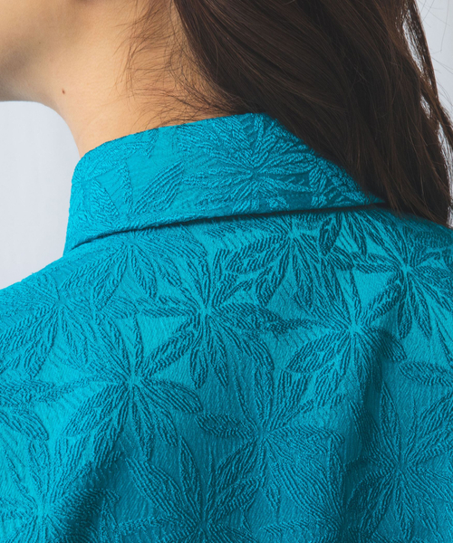 NARACAMICIE（ナラカミーチェ） ブラウス シャツ 半袖 「NARACAMICIE