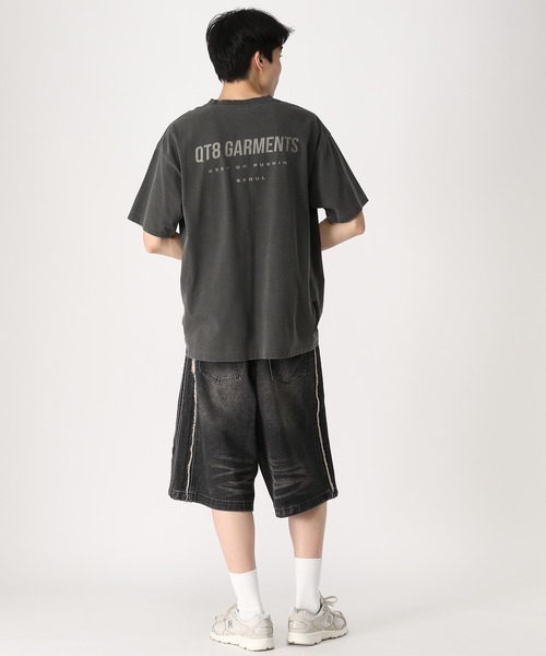 tシャツ QT8 GARMENTS／Pigment ロゴ T メンズ : ZOZOTOWN Yahoo!店