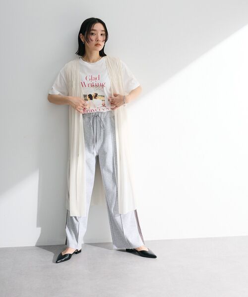 レディフォトコンパクトTシャツ Green Parks tシャツ フォトプリントボックスTシャツ レディース
