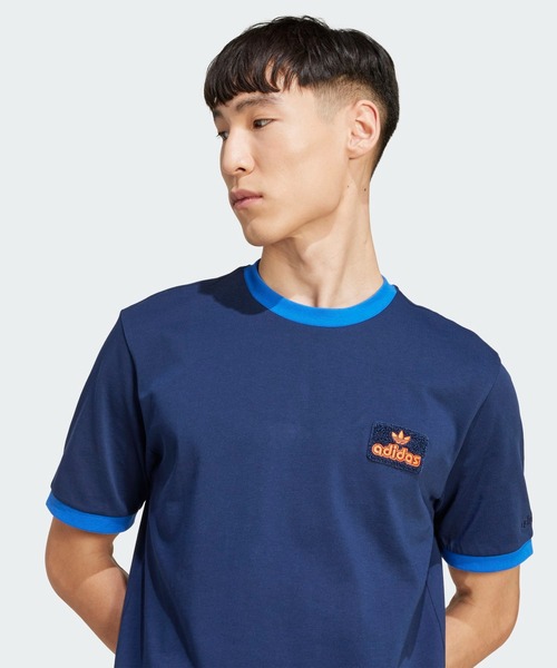 adidas tシャツ コントラスト 半袖Tシャツ / アディダス