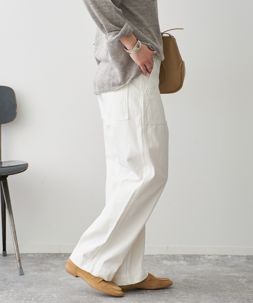 【Spick and Span】新品未使用ルーズベイカーパンツ 34 完売品 白 Spick & Span｜《追加予約》ルーズベイカーパンツ | Rakuten