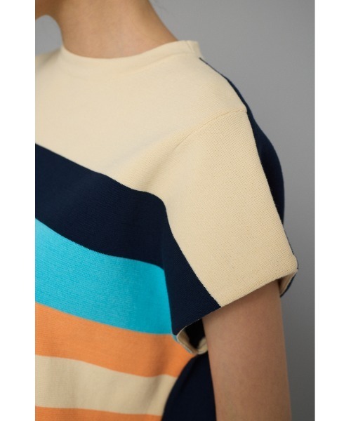 えりべんか HeRIN.CYE | Sheer twist tops (Tシャツ・カットソー(長袖