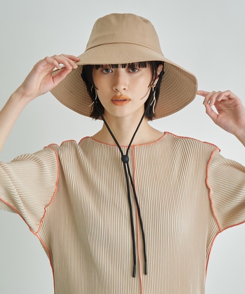 Settimissimo（セッティミッシモ） 帽子 ハット 接触冷感 ワイド