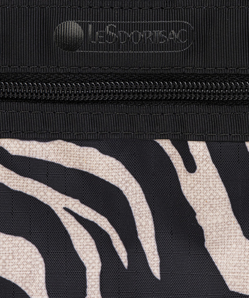 ■LeSportsac■MINI DUFFEL CROSSBODYラフィアゼブラ LeSportsac ショルダーバッグ バッグ MINI DUFFEL CROSSBODY