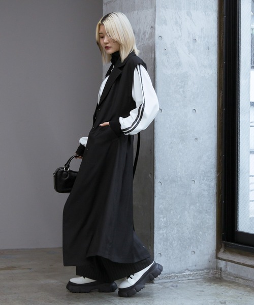 「PAGEBOY」 トレンチコート FREE ベージュ レディース_画像8