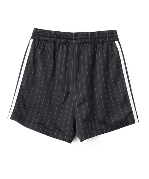 adidas Originals ピンストライプ サテン ショートパンツ 送関込 adidas パンツ PIN-STRIPE SATIN SHORTS / アディダス ピン