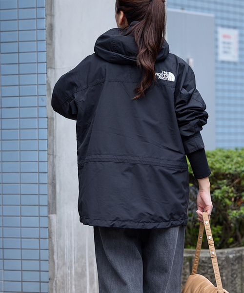THE NORTH FACE ブラックパーカー　レディースＬ THE NORTH FACE 「THE FACE」 マウンテンパーカー MEDIUM