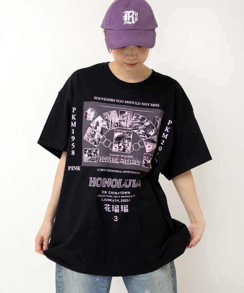 tシャツ M2517 ＰＭホノルルメモリーＴ レディース