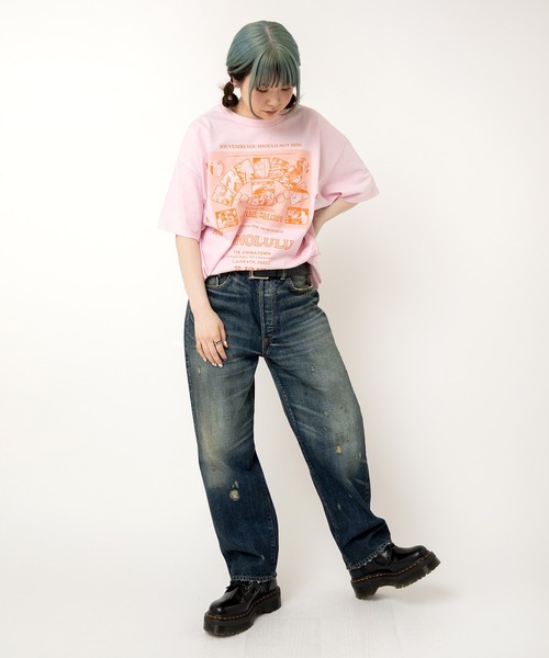 RNA tシャツ M2517 PMホノルルメモリーT レディース