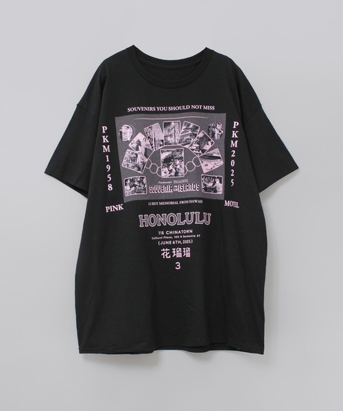 tシャツ M2517 ＰＭホノルルメモリーＴ レディース RNA tシャツ M2517 PMホノルルメモリーT レディース
