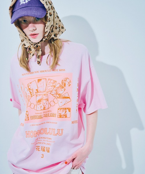 tシャツ M2517 ＰＭホノルルメモリーＴ レディース RNA tシャツ M2517 PMホノルルメモリーT レディース