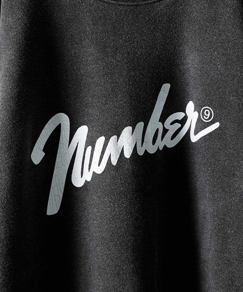 NUMBER (N)INE 「NUMBER (N)INE」 長袖Tシャツ 3 グレー メンズ
