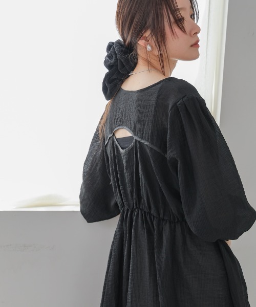 musinsa FANCY CLUB ワンピース　チュニック ZUCCa / S エスニックフラワージャージィー / ワンピース(M