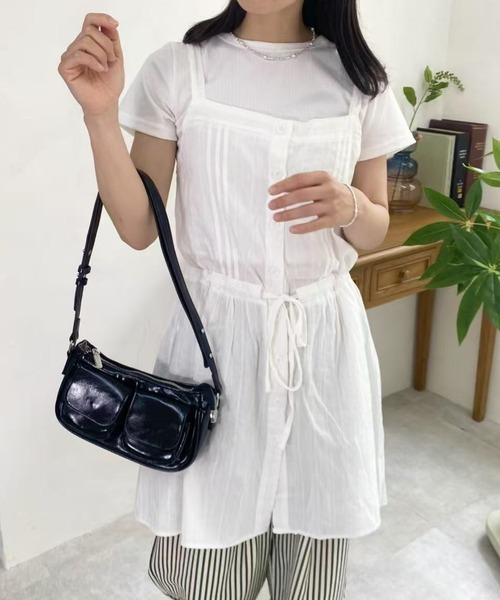 ワンピース サスペンダービスチェミニワンピース : ZOZOTOWN Yahoo!店