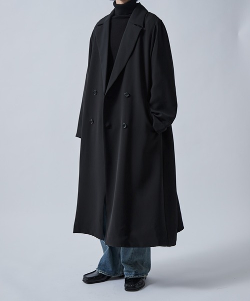 Lui's（ルイス） トレンチコート コート ベーシックロングトレンチ