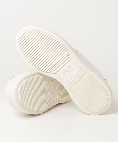 FILA スニーカー フィラ - COURT PLUMPY FEATHERY WHITE/FILA