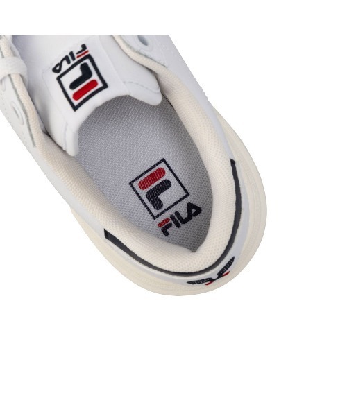 FILA スニーカー フィラ - COURT PLUMPY FEATHERY WHITE/FILA