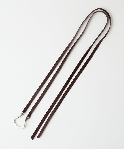 Whim Gazette（ウィム ガゼット） ベルト 「Hoaw.」バックルナロー