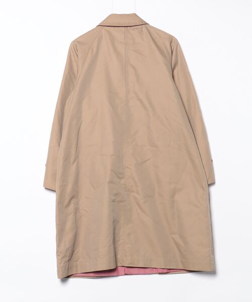 「BEAMS BOY」 ステンカラーコート 1 カーキ レディース_画像2