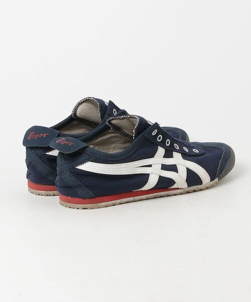 Onitsuka Tiger スニーカー ホワイト/ネイビー Onitsuka Tiger 「Onitsuka Tiger」 ローカットスニーカー 24