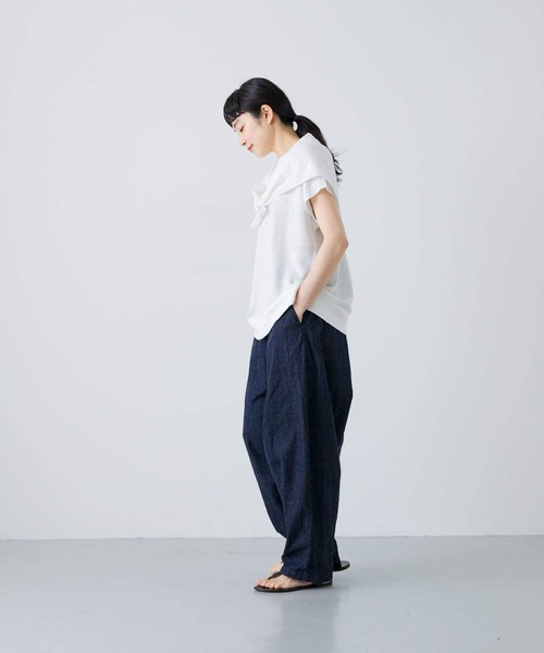 かぐれ　デニムボリュームパンツ かぐれ ジーンズ デニム デニムパンツ デニムボリュームパンツ