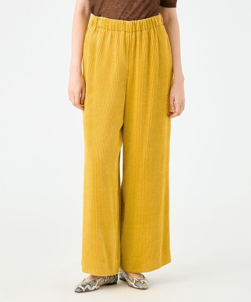 Ballsey（ボールジィ） パンツ ラメコーデュロイ ワイドパンツ