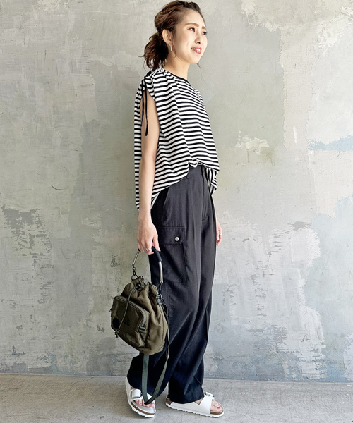 「Spick & Span」 カーゴパンツ 36 カーキ レディース