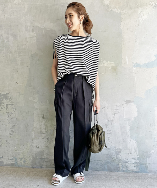 「Spick & Span」 カーゴパンツ 36 カーキ レディース