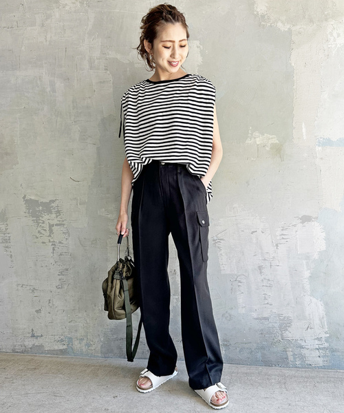 「Spick & Span」 カーゴパンツ 36 カーキ レディース