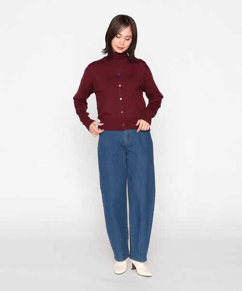 「COMME CA MODELS」 デニムパンツ LARGE ブルー レディース