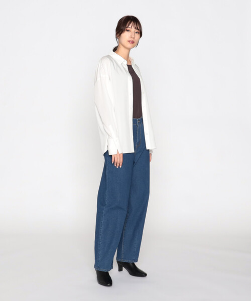 「COMME CA MODELS」 デニムパンツ LARGE ブルー レディース