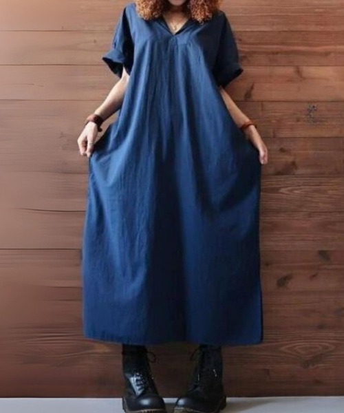半袖ワンピース Alley Tokyo ワンピース レースどっさり半袖ワンピース