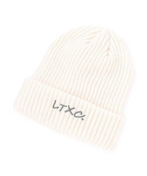 LOVETOXIC ニット帽 ニットキャップ 「LTXC」刺しゅうビーニー キッズ