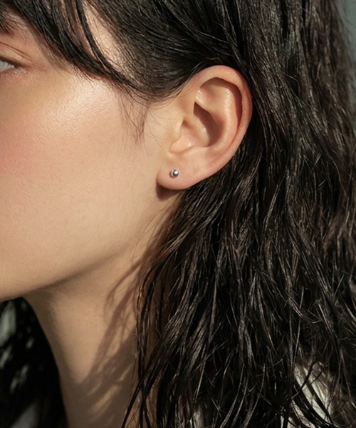 ORLEAN ピアス メタルボール ミニピアス 2mm 3mm 4mm サージカル