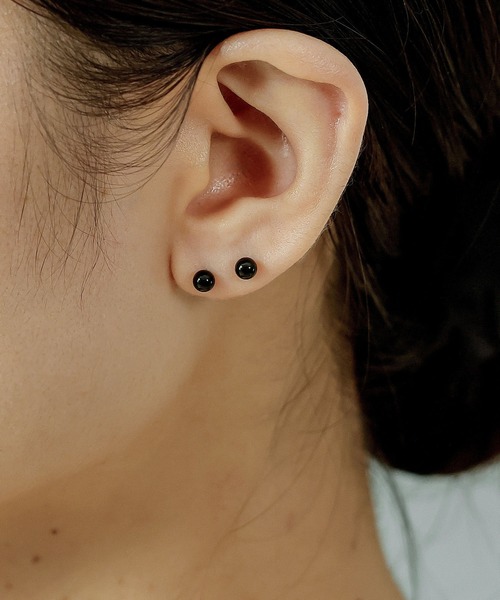 ORLEAN ピアス メタルボール ミニピアス 2mm 3mm 4mm サージカル