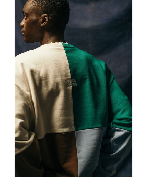 BILLIONAIRE BOYS CLUB / HEAR&MIND CREW NECK/スウェット/XL/コットン/GRN BILLIONAIRE BOYS CLUB（ビリオネアボーイズクラブ） トレーナー