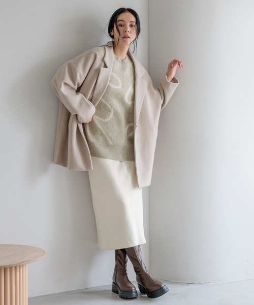 LOWRYS FARM（ローリーズファーム） コート アウター Wフェイスユル