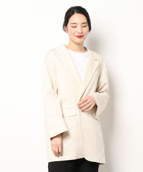 GYDA（ジェイダ） テーラードジャケット FREE アイボリー レディース