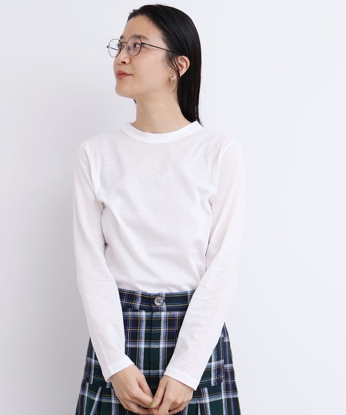 fig London（フィグロンドン） tシャツ _simple smooth long sleeve 
