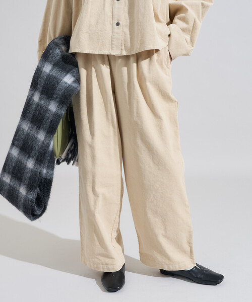 FREAK'S STORE（フリークスストア） ワイドパンツ スラックス パンツ