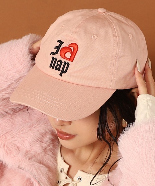 ANAP（アナップ） キャップ 帽子 レディース I LOVE anap 刺繍 CAP